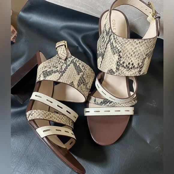 Cole Haan Python leather sandals - Picture 6 of 6